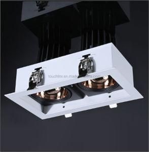 7W*2 Double Ceiling LED Grille Downlight