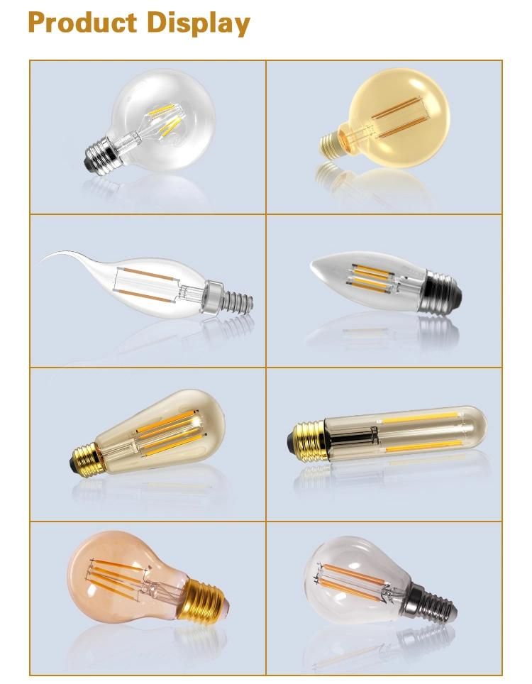 P45 2.5W LED Filament Bulb Lights with Ce E27
