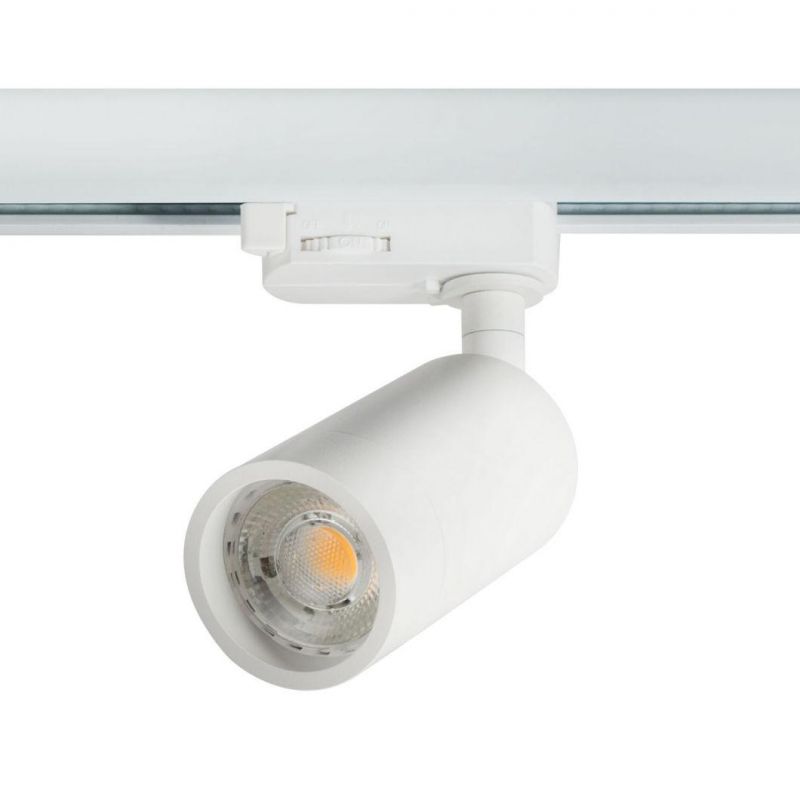 Energy Saving LED GU10 Tracklight Fixture for Supermarket Counter IP20
