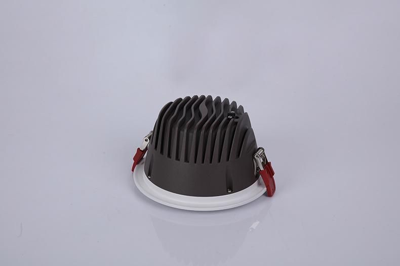 LED Deep Anti-Glare Spotlight Embedded High Color Rendering Villa Hotel Downlight Ceiling Light Wall Washer Light