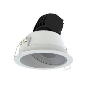 10W Ugr&lt; 19 Adjustable Deep Anti Glare LED Wall Washer LED Downlight