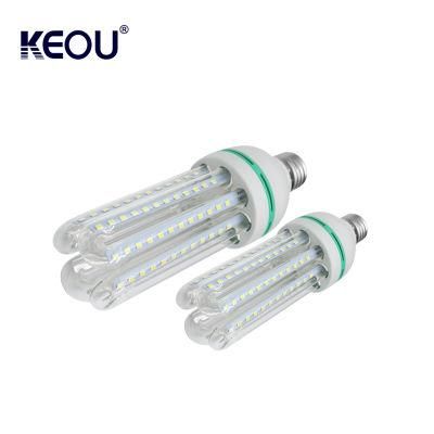 Energy Saving Glass Aluminum Cover Bombillo LED E27 LED Bulb 30W U-Shape LED Corn Lamp Light