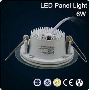 New Dimmable 6W 12W 18W Samsung 5630 LED Glass Round Panel Light 230V CE&RoHS Certification