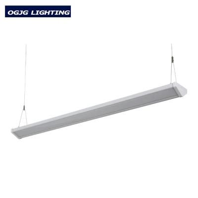 Factory Dimming Hanging Fixtures 1200mm LED Office Pendant Linear Light