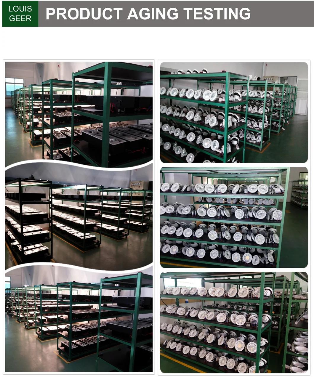 Anti-Glare White Movable Energy Saving Rotate Aluminium MR16 Housing Fixture LED Spot Light
