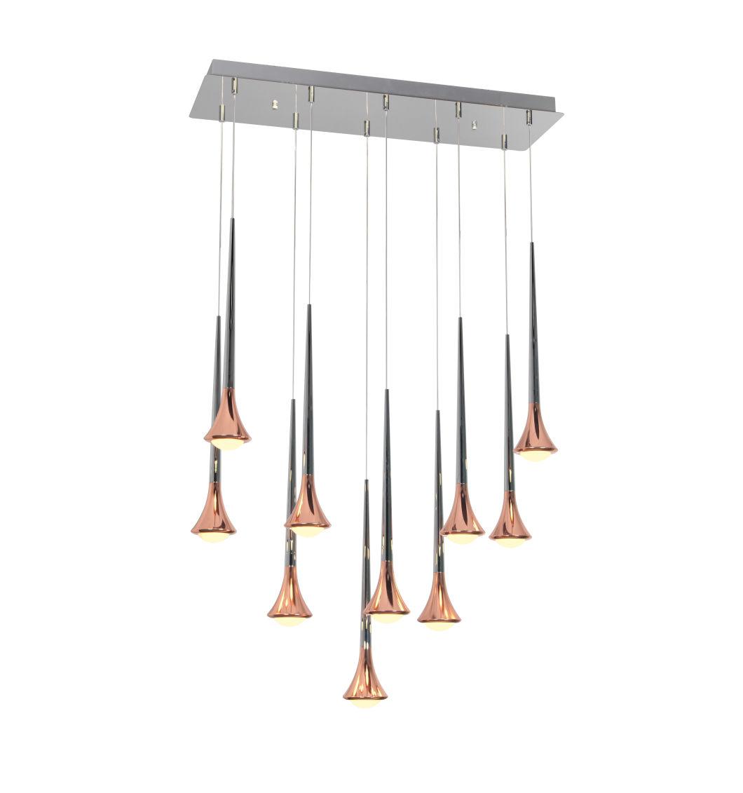 Masivel Lighting Luxury Modern Hotel LED Chandelier Lighting