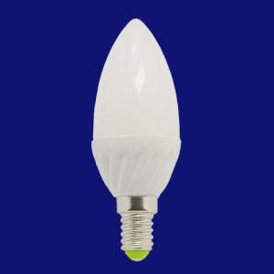 C35 E14 4W Ceramic Housing SMD LED Candle Lamp