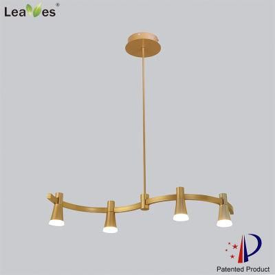 Hot Sale Amazing Euro LED Chandelier for Living Room, Home, Villa and Hotel CE ETL Certification Decoration Modern Pendant Gold