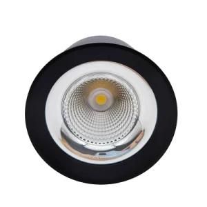 10W/15W/25W/35W/45W AC200-240V/AC100-240V 3000K Beam Angle 50degree CRI&gt;90 Sdcm&lt;3 Anti-Glare 5 Years Warranty Spotlight COB LED Down Lamp