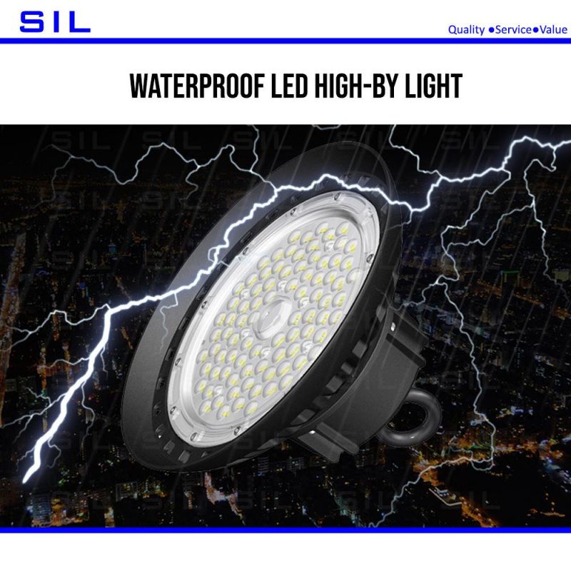 Premium Customized Factory Warehouse Industrial Lighting Highbay 100W UFO LED High Bay Light