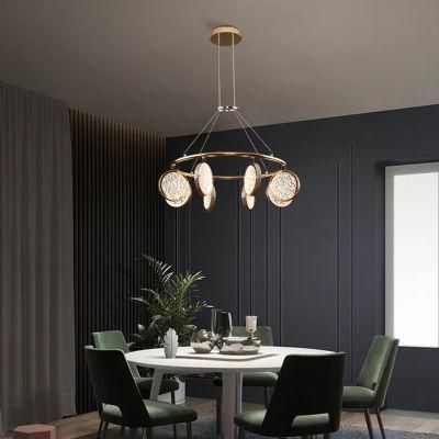 Dafangzhou 100W Light China Purple Chandelier Manufacturers Living Room Lamp Retro Style Crystal Chandelier Lamp Applied in Washroom