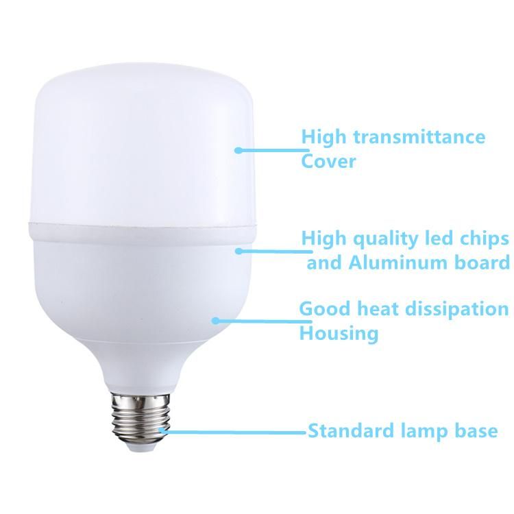 Home Lighting Wholesale B22 E27 T Shape Aluminum T Bulb LED 20 Watt