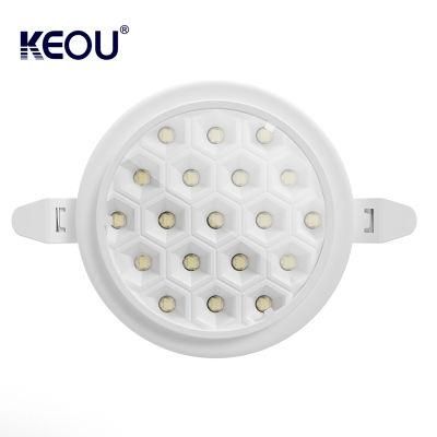 9W LED Downlight Dimmable Lamp Indoor Round Adjustable LED Panel Light