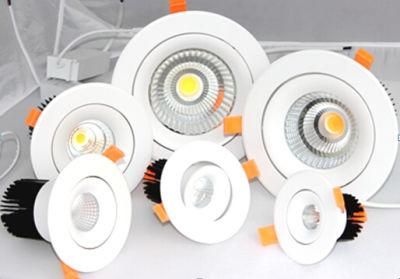 9W/15W/25W/30W/35W/40W/50W CREE/Citizen COB LED Downlight LED Ceiling Light 5years Warranty