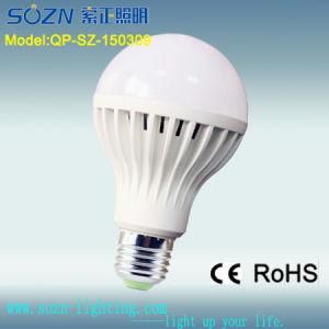9W LED Bulb Lighting with B22 E27