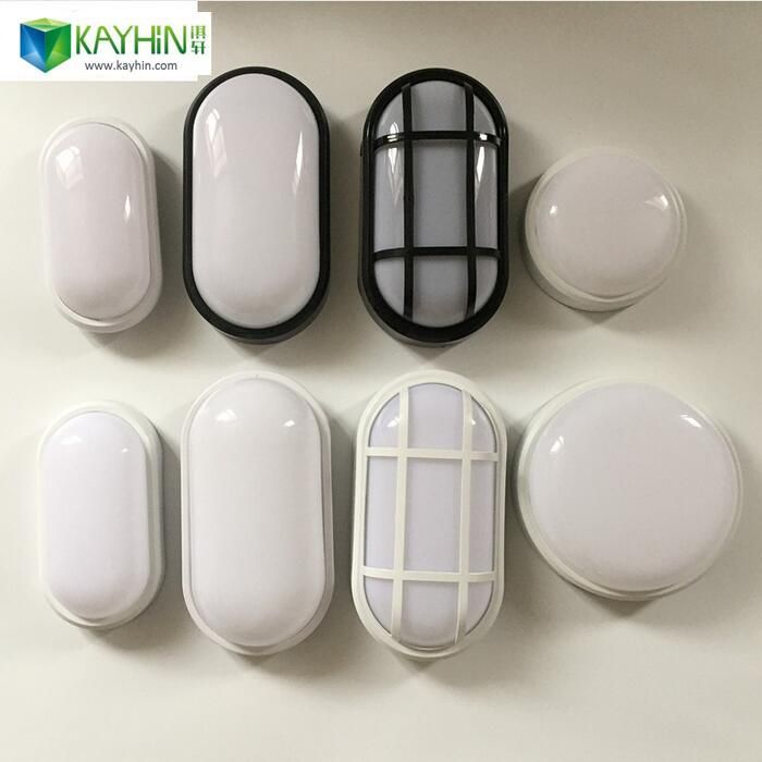 Lower Price E27 Small Oval Wall Bulkhead for 60W Good Quality Factory IP54 Aluminum Modern Body Exterior IP65 Bulkhead Light