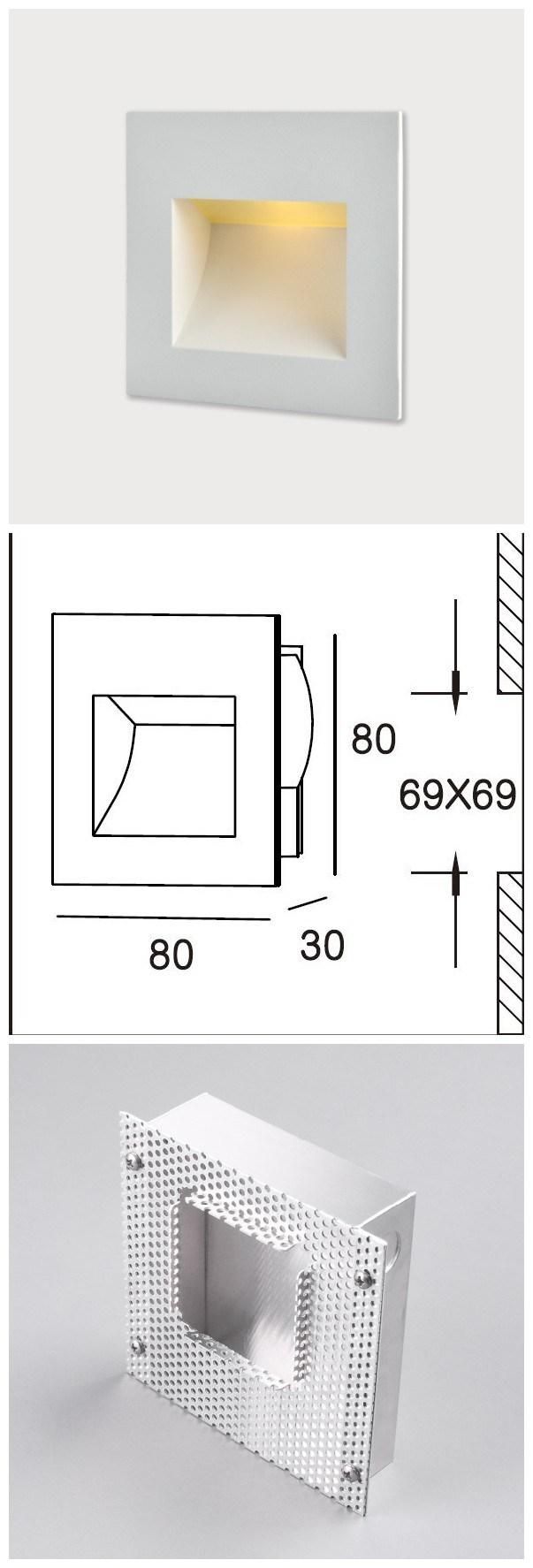 LED Recessed Stair Lights Wall Lights in Step Lights Indoor Lights