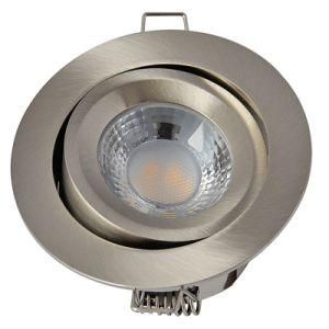 5W Adjustable Downlight Recessed Lighting Fixture Dimmable Ceiling Down Light for Living Room