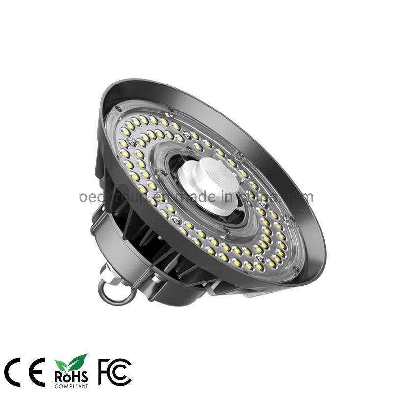 150lm/W 100W UFO Garage Parking Lot Lighting UFO with Motion Sensor