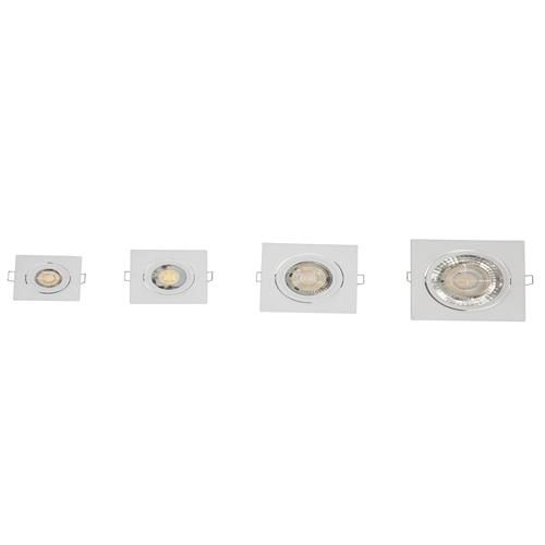 Energy-Saving Ceiling Downlight Square 8W with COB Lens Chips