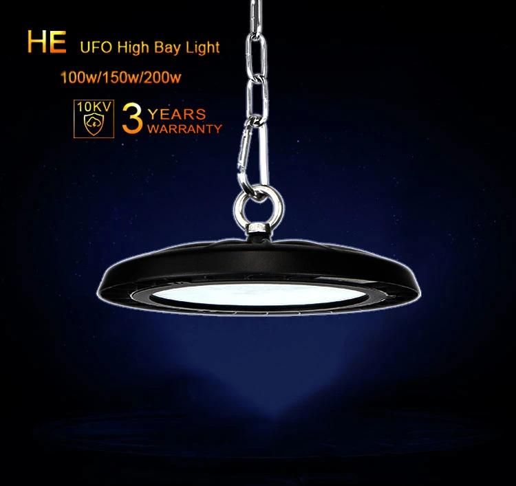 Hot Product Fixtures 19000 Lumen Smart 200W 400W Hot Selling UFO Highbay Light Linear LED High Bay Light for Shopping Mall