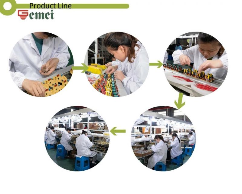 Factory Price, Fast Lead Time and Flexible OEM Service Help to Meet Customer′s Demand T Shape Lamps with Streak