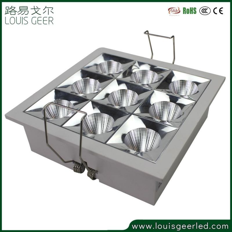 Old Style Indoor Commercial Lighting 10W 20W Energy Saving Recessed Mounted LED Down Light