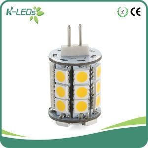 Bi Pin LED Bulbs 27SMD5050 AC/DC12-24V Warm White White