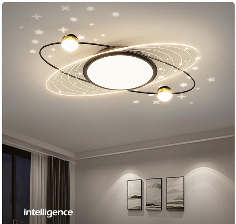 Fashion Modern Kids Children Girls Favorite Ceiling Mounted Planet Shape Star LED Light