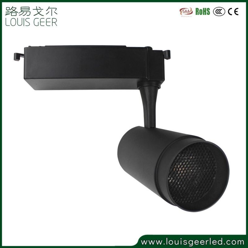 Modern Fashionable Adjustable 15W 20W 25W COB Dimmable Recessed Magnetic LED Track Light