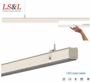 Aluminum LED Linear Trunking Light with Whole Sets of Accessories