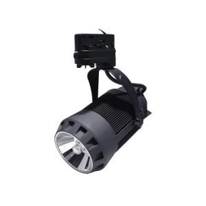 Potent 30W 36V Aluminum Black LED Track Light