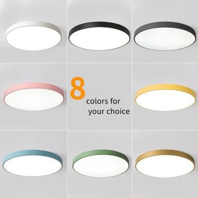 Different Colors Hot Selling Room Decoration LED Ceiling Lamp Light