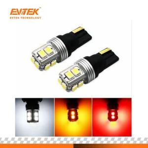 Canbus Error Free T10 W5w LED 10SMD LED Car Auto for License Plate Light, Parking Position Light, Interior Light
