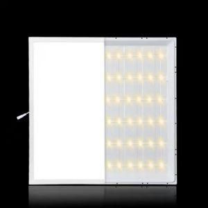 40W Recessed IP20 Backlit LED Panel Light for Office Hotel Smooth Ceiling Light