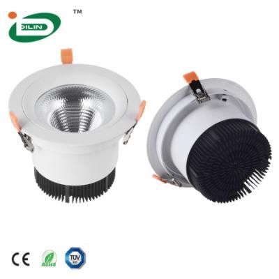 2020 Stores Mall Restaurant Illumination Decorative 0-10V Dimmable COB Modern LED Downlight Lighting