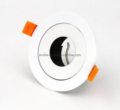 Lighting Accessories 3.5 Inch Recessed GU10 Baffle Trim Fitting MR16 LED Module Fitting