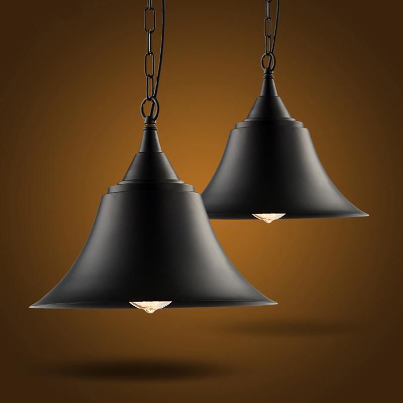 Black Chain E27 Retro Pendant Light Use for Bar