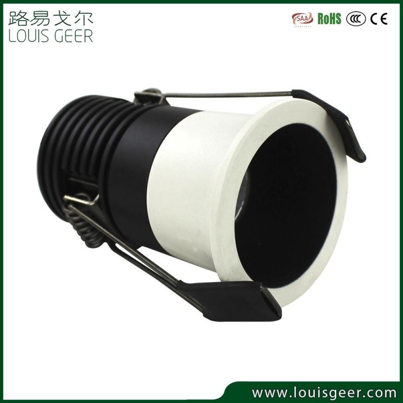 2022 Modern High Quality Aluminum Downlight Ceiling Recessed Adjustable 5W/10W/18W 20/40/90 Degrees COB Round LED Spot Down Light