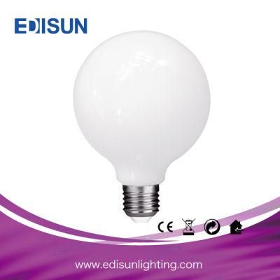 Ce&RoHS Approved G125 Globe Bulb Light with Milky White Cover