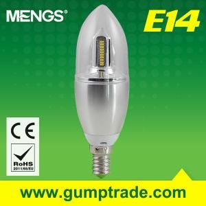 Mengs E14 4W LED Bulb with CE RoHS SMD 2 Years&prime; Warranty (110110008)