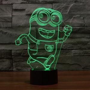 Lovely Cute Creative 3D Minion LED Desk Lamp for Kids