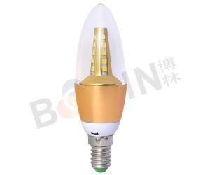 Warm Light 3W 5W 7W E14 Pointed / Pull Tail Bubble Type LED Candle Bulb SMD 2835 LED Candle Light for Crystal Lamp