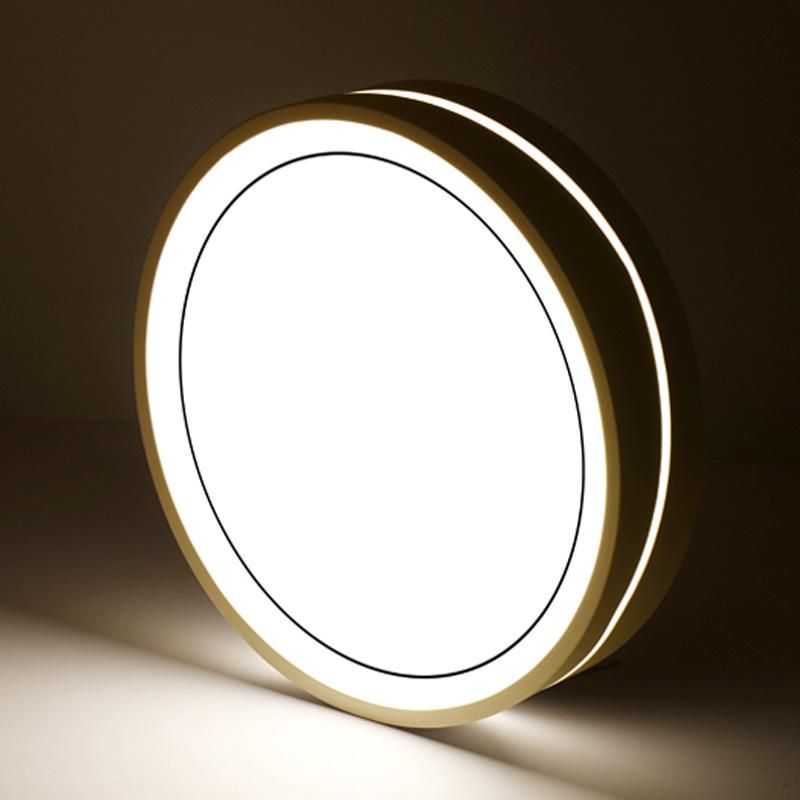 New Design White Modern Nordic Macaron Color Round Surface Mount Ceiling Light for Home Decor