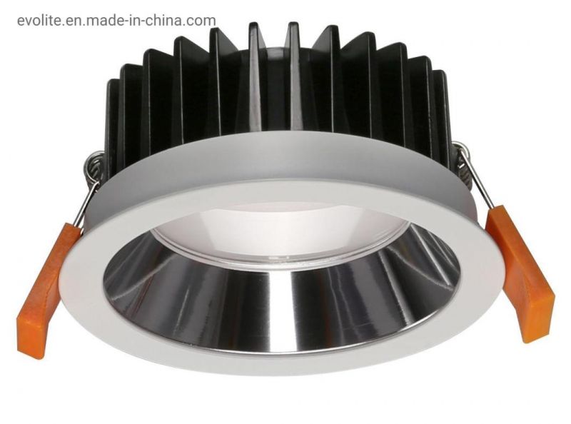 Dimmable Retrofit Trimless Downlight Cool White 12W LED Ceiling Down Light for Shopping Mall