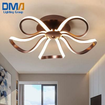 Simple Ceiling Lamps Hotel Theme Modern Design Flower Fancy Ceiling Lighting LED Light