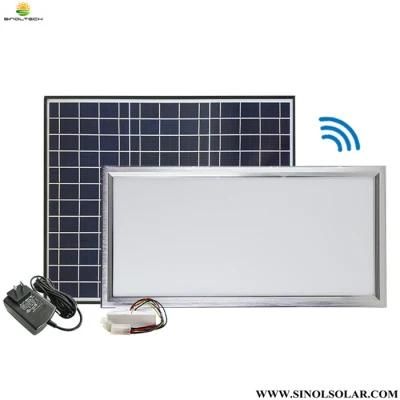 Night Time Working 18W Solar PV Powered LED Panel Ceiling Lights (SN2016001+ SN2016001R)