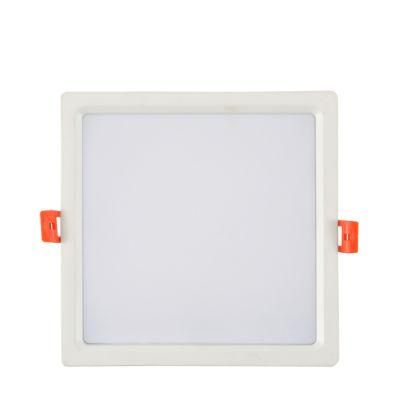 Nature White (4000K) Aluminum Recessed Square LED Downlight 6 Inch 22W 85lm/W