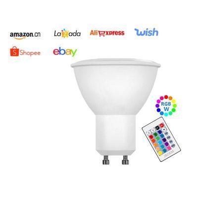 High Lumen Output U10 RGBW Remote Control 5W LED Bulb