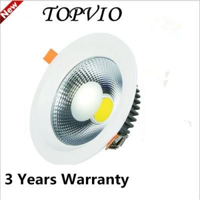 3 Years Warranty 10W LED COB Downlight Round Recessed Light